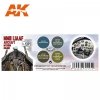 AK Interactive AK11736 WWII IJAAF AIRCRAFT INTERIOR COLORS 4x17 ml